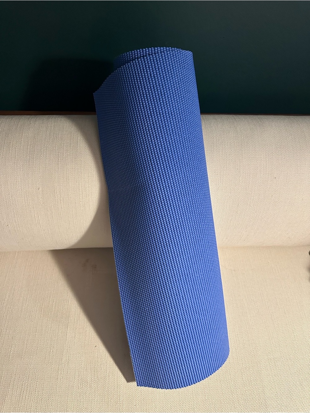 Blue Patterned Yoga Mat - Picture 2 of 2